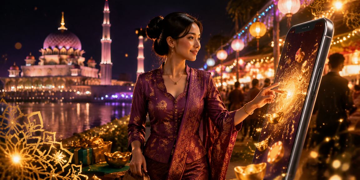 Pengguna Putrajaya Malaysia menggunakan aplikasi mudah alih t300 pada telefon Android